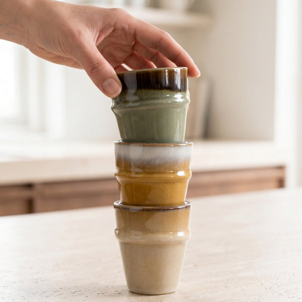 Cookinglife Espresso Cups Nomad Ridge 100 ml - 6 pieces
