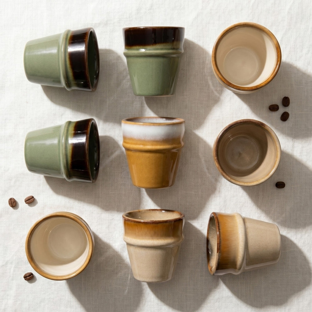 Cookinglife Tazas de espresso Nomad Ridge 100 ml - 6 piezas