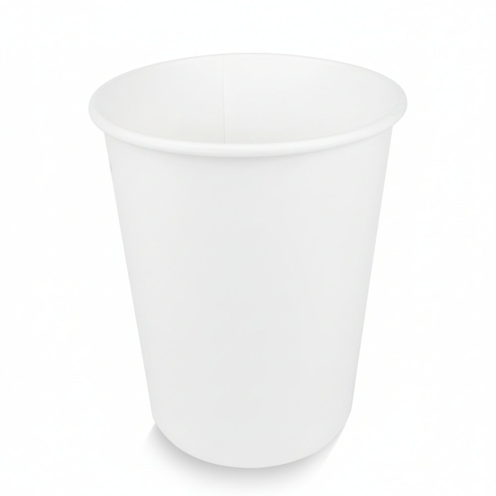 Cookinglife Paper Coffee Cup Everyday Cardboard 230 ml White - Disposable 50 pcs