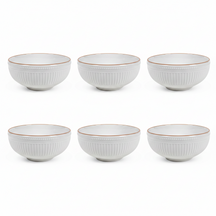 Cookinglife Tazones de sopa / cuencos Stratton ø 15.5 cm - 6 unidades