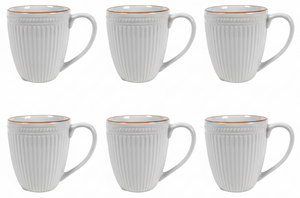Cookinglife Mugs Stratton 350 ml - 6 pieces