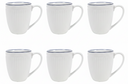 Cookinglife Tazas Whitmore 350 ml - 6 unidades