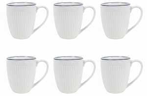 Cookinglife Mugs Whitmore 350 ml - 6 pieces