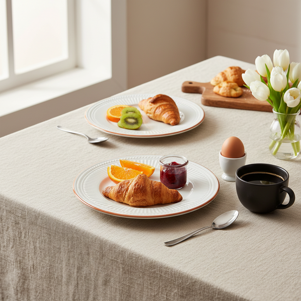 Cookinglife Platos de desayuno / postre Stratton ø 19 cm - 6 unidades