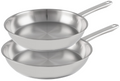 Cookinglife Frying pan set Superior Ø 24 and 28 cm – suitable for all heat sources – without non-stick coating