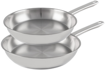 Cookinglife Frying pan set Superior Ø 24 and 28 cm – suitable for all heat sources – without non-stick coating
