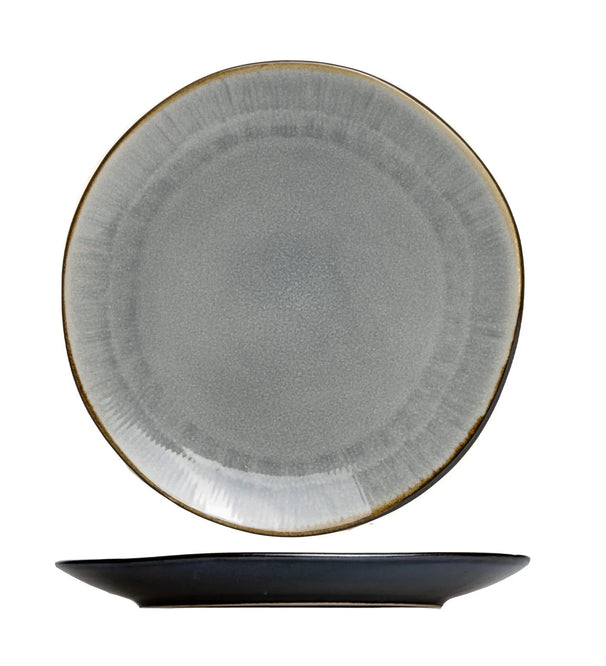 Cookinglife Platos de desayuno / Platos de postre Nola Gris Cálido ø 21 cm - 6 piezas