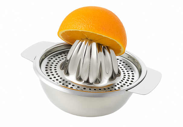 Exprimidor de cítricos manual Cookinglife Acero inoxidable ø 13 cm