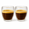 Cookinglife Vasos de espresso de doble pared Pumpkin 80 ml - 2 unidades
