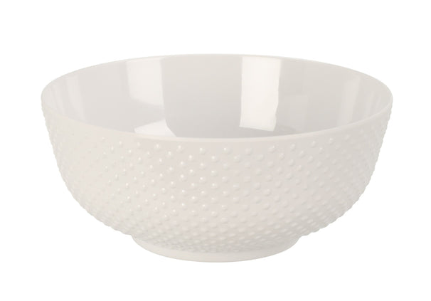 Cookinglife Tazones para Sopa / Cuencos - CampVibe - Exterior - Plástico - Irrompibles - Blanco ø 16.8 cm - 4 piezas