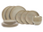 Juego de vajilla Cookinglife Sabi Beige 18 piezas / 6 personas - 6 platos de cena, 6 platos de desayuno y 6 cuencos