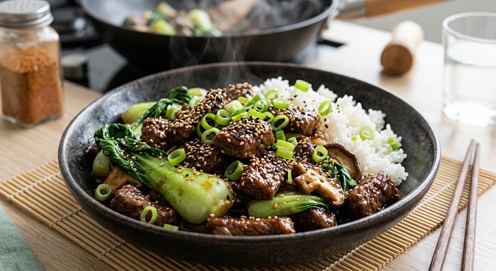 Quick, flavorful and packed with wok goodness.