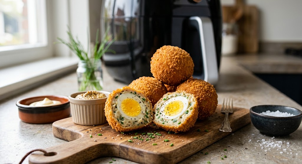 Crispy on the outside, soft egg inside — pure Groningen comfort