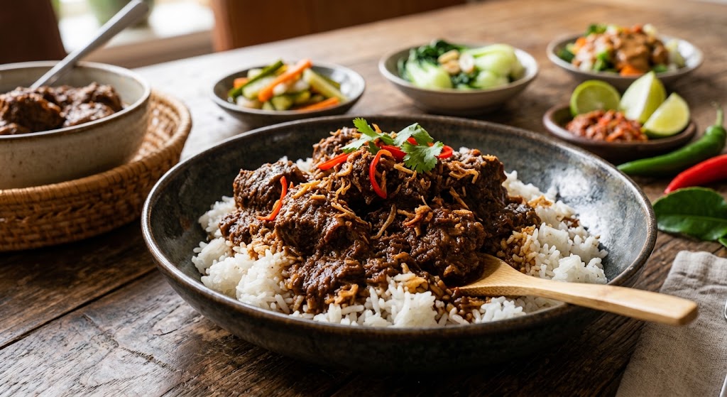 The most flavorful Indonesian beef you'll ever serve.