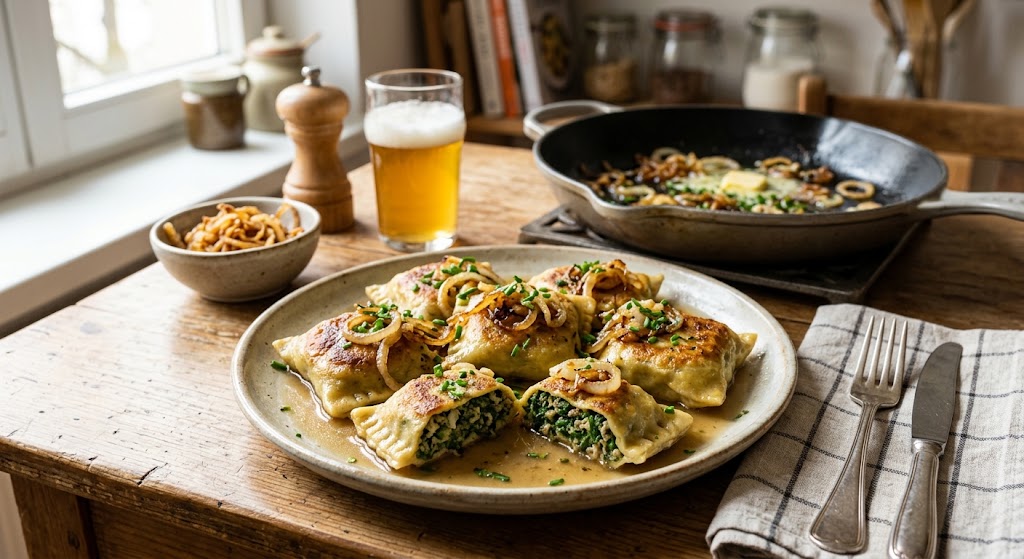 Filled Swabian pasta that goes straight to your heart