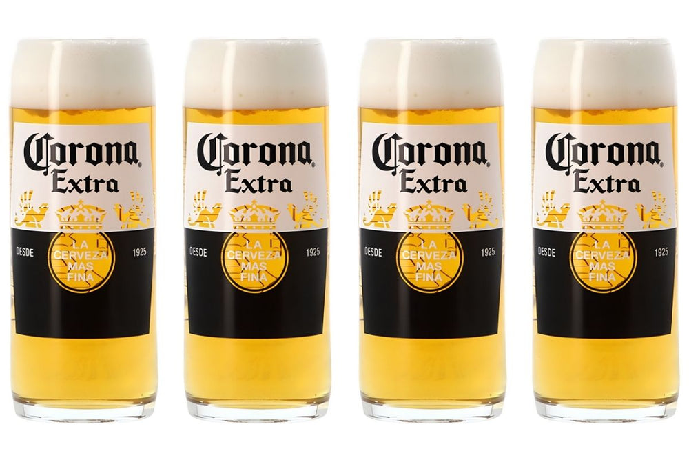 Corona Beer Glasses 330 ml - 4 pieces