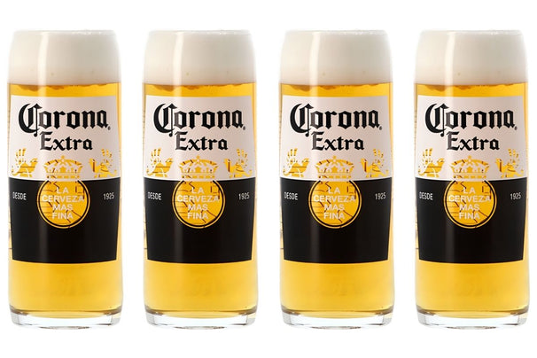 Corona Beer Glasses 330 ml - 4 pieces