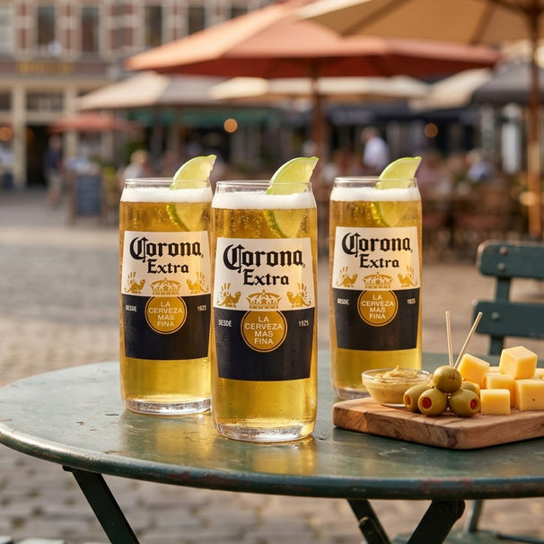 Corona vasos de cerveza 330 ml - 6 piezas