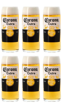 Corona Beer Glasses 330 ml - 6 pieces