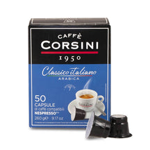 Caffè Corsini Coffee Capsules Classico Italiano Arabica - for Nespresso - 50 capsules