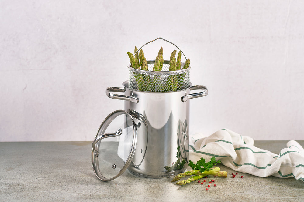Cosy & Trendy Asparagus Pan / Pasta Pan Daily - Stainless Steel - ø 16 cm / 4.0 liters