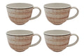 Cosy & Trendy Mugs Sintra Terracotta 350 ml - 4 pieces