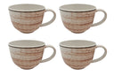 Cosy & Trendy Mugs Sintra Terracotta 350 ml - 4 pieces
