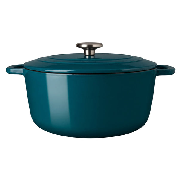 Cosy & Trendy Casserole Fontestic Cast Iron Green Heron Ø 28 cm / 6.8 Liter - Enamelled
