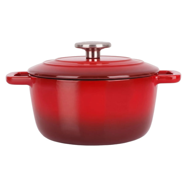 Cosy & Trendy Casserole Fontestic Cast Iron Traditional Red Ø 20 cm / 2.7 Liter - Enamelled
