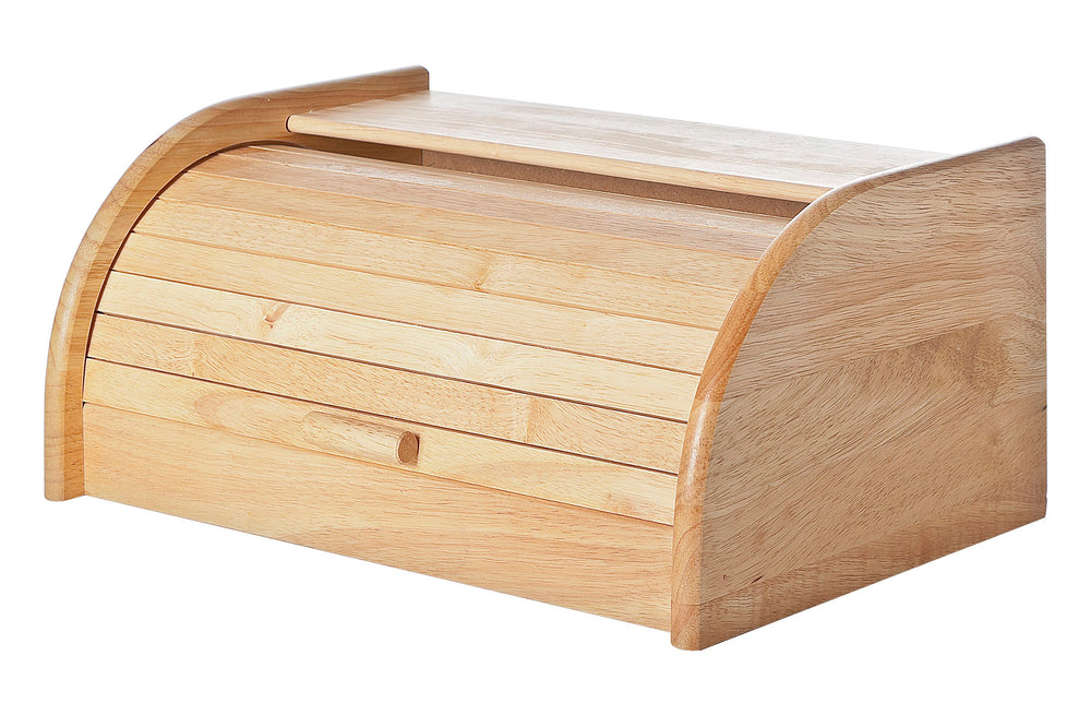 Cosy & Trendy Caja de Pan de Madera con Tapa Deslizante - 40 x 27 x 18 cm