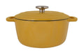 Cosy & Trendy Casserole Fontestic Cast Iron Amber Gold Ø 20 cm / 2.7 Liter - Enamelled