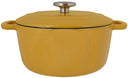 Cosy & Trendy Casserole Fontestic Cast Iron Amber Gold Ø 28 cm / 6.8 Liter - Enamelled