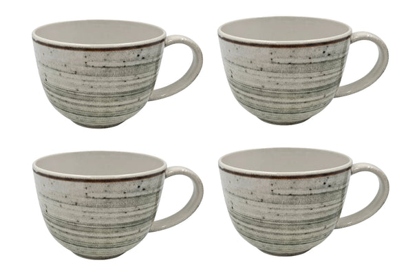 Cosy & Trendy Mugs Sintra Ivy Green 350 ml - 4 pieces