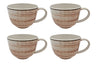 Cosy & Trendy Mokken Sintra Terracotta 350 ml - 4 stuks
