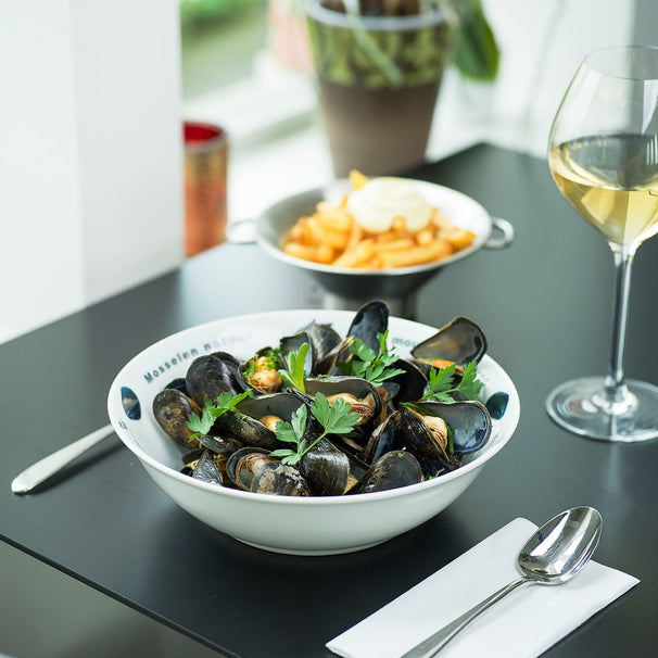 Plato Profundo / Plato para Mejillones Deco Cosy & Trendy ø 23 cm - 4 piezas