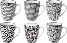 Cosy & Trendy Coffee Cups Nikko Black 190 ml - 6 pieces