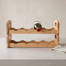 Cosy & Trendy Wooden Wine Rack - Stackable - 4 Bottles