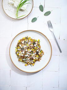 Cosy & Trendy Deep Plates Baltic Vanilla ø 18 cm - 6 pieces