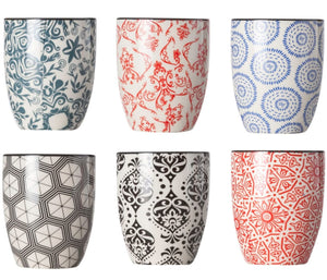 Tazas de espresso Cosy & Trendy Delirio 90 ml - 6 unidades