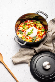 Cosy & Trendy Casserole Fontestic Cast Iron Black Ø 20 cm / 2.7 Liter - Enamelled