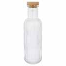 Cosy & Trendy Water Carafe - Carafe with Cork - Raya - Transparent - 1 Liter