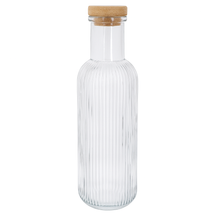 Cosy & Trendy Water Carafe - Carafe with Cork - Raya - Transparent - 1 Liter