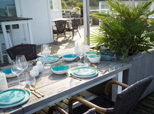 Cosy & Trendy Dinner Plates Laguna Azzurro ø 27 cm - 4 pieces