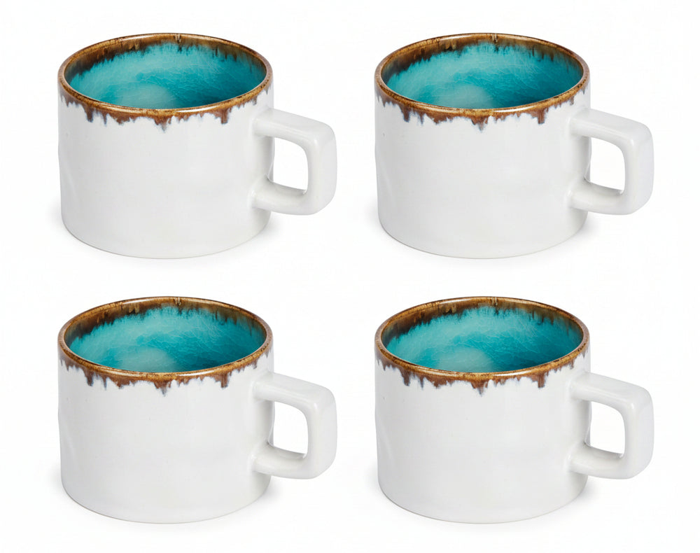Cosy & Trendy Coffee Cups Laguna Azzurro 230 ml - 4 pieces