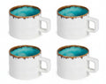 Cosy & Trendy Coffee Cups Laguna Azzurro 230 ml - 4 pieces