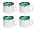 Cosy & Trendy Coffee Cups Laguna Azzurro 230 ml - 4 pieces