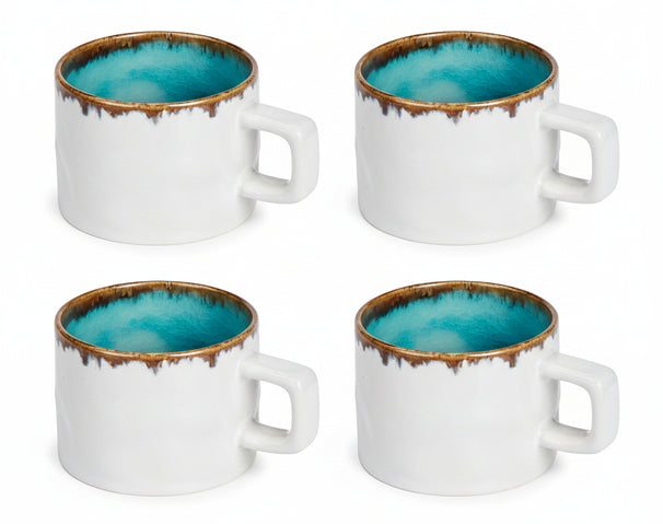 Cosy & Trendy Coffee Cups Laguna Azzurro 230 ml - 4 pieces