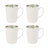 Cosy & Trendy Mugs / Cups - Laguna Azzurro 390 ml - 4 pieces