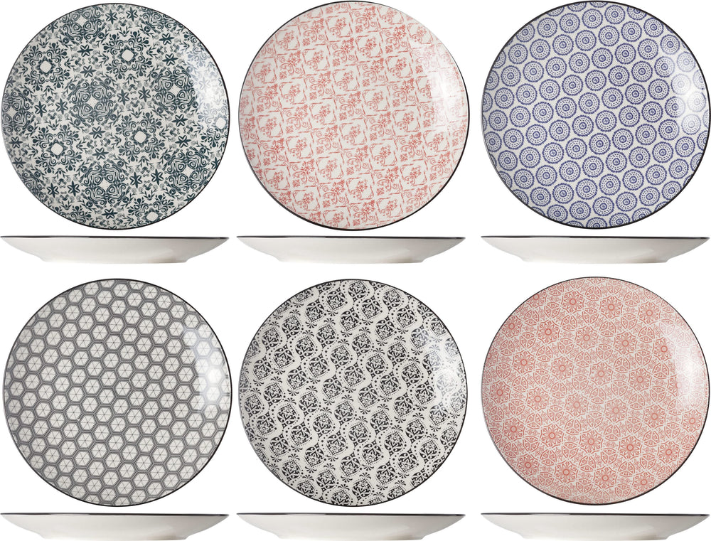 Cosy & Trendy Dinner Plates Delirio ø 24 cm - 6 pieces