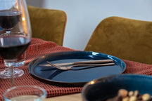 Cosy & Trendy Side Plates / Dessert Plates - Quintana Blue ø 22 cm - 4 Pieces